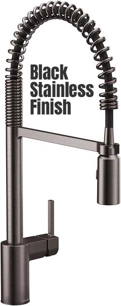 Black Stainless Pull Down Faucet