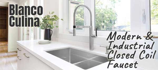 Blanco Culina Kitchen Faucet with Modern, Industrial Style