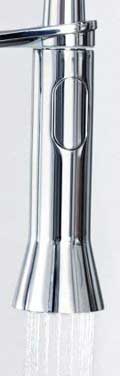 Grohe K7 Faucet Sprayer in Chrome with StarLight Finish that Resists Water Spots, Scratches and Tarnish