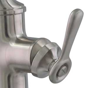 Close Up of Kohler Sous Faucet Handle