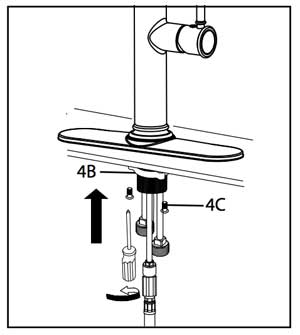 Kraus Pull-Down Faucet Installation Instructions