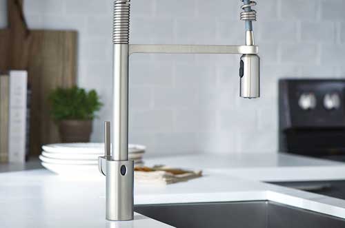 Moen Motionsense Commercial Style Spring Spout Faucet