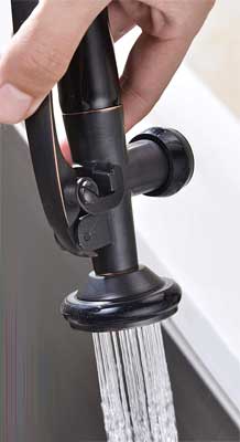 Pre-Rinse Kitchen Faucet Sprayer in Oil-Rubbed Bronze Finish