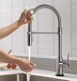 Touch Activated Delta Faucet